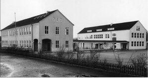 Abb. 4: Schule Engelbertstraße um 1955 (Stadtarchiv Schwelm).