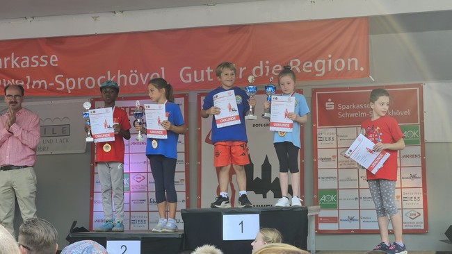 Siegerehrung Klasse 2